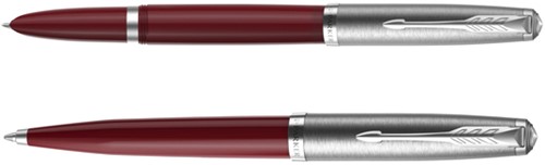 Balpen Parker 51 burgundy CT medium-3