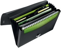 Projectmap Leitz Recycle 5-vaks PP zwart-2