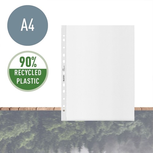 Showtas Leitz Recycle maxi 11-gaats PP A4 100micron transparant 25 stuks-3