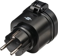 Stekkerdoos Brennenstuhl WIFI Connect voor buiten 3000W zwart-3