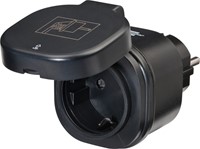 Stekkerdoos Brennenstuhl WIFI Connect voor buiten 3000W zwart-4