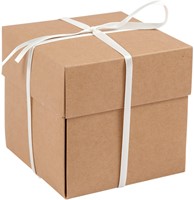 Explosion box Creotime 12x12x12cm naturel-3