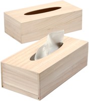 Tissuedoos hout Creotime 27x14x8cm