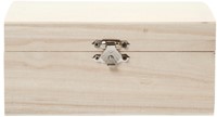 Schatkist hout Creotime 16,5x11x8,55cm