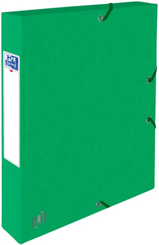 Elastobox Oxford Top File+ A4 40mm groen