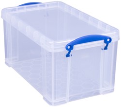 Opbergbox Really Useful 8 liter 340x200x175 mm transparant wit