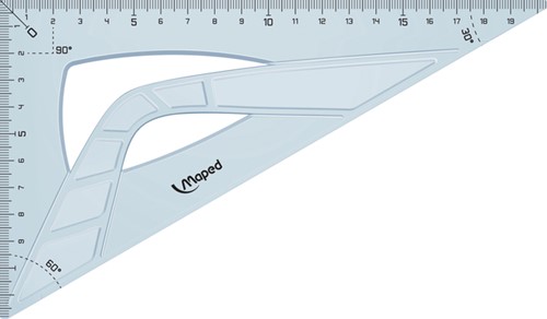 Tekendriehoek Maped 21cm 60 graden-2