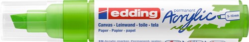 Acrylmarker edding e-5000 breed  geelgroen-2
