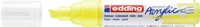 Acrylmarker edding e-5000 breed  neon geel
