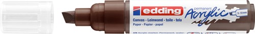 Acrylmarker edding e-5000 breed  chocoladebruin