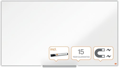 Whiteboard Nobo Impression Pro widescreen 69x122cm staal-2