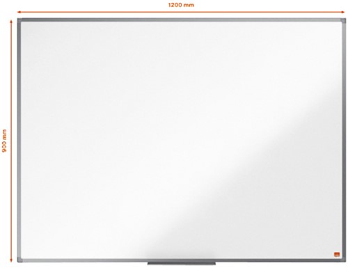 Whiteboard Nobo Essence magnetisch 90x120cm staal-2