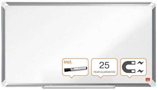 Whiteboard Nobo Premium Plus Widescreen 40x71cm emaille