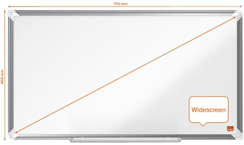 Whiteboard Nobo Premium Plus Widescreen 40x71cm emaille-2