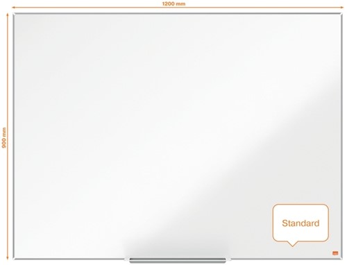 Whiteboard Nobo Impression Pro 90x120cm staal-3