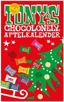 Chocolade Tony's Chocolonely Kerst big Tiny calendar 225gr assorti