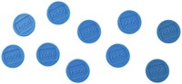 Magneet Nobo 24mm blauw 10 stuks-2