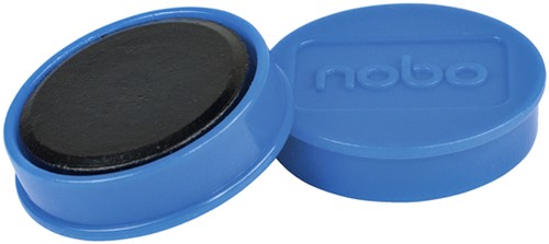 Magneet Nobo 32mm 800gr blauw 10 stuks-3