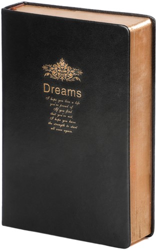 Notitieboek Kalpa Dreams 214x145x40mm blanco zwart