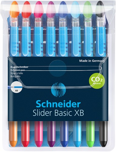 Rollerpen Slider Basic Colours extra breed 0.6mm  assorti