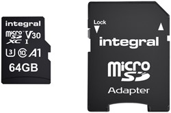 Geheugenkaart Integral microSDXC 64GB