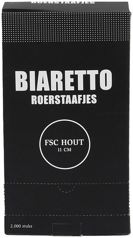 Roerstaafjes Biaretto hout 11cm 2000 stuks-3