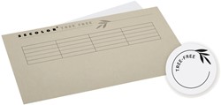 Vouwmap Djois Tree-Free folio gelijk 226gr beige