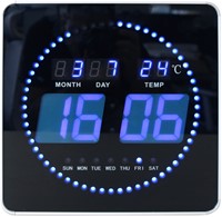 Wandklok Unilux Flo LED 28cmx28cm