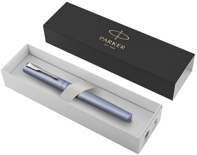 Vulpen Parker Vector XL silver blue medium-2