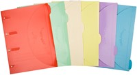 Smartfolder geperforeerde opbergmappen gelamineerd A4 assorti 6 stuks-2