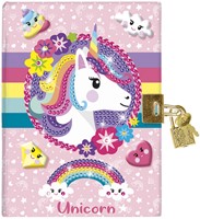 Knutselset Totum Unicorn dagboek Diamondpainting-1