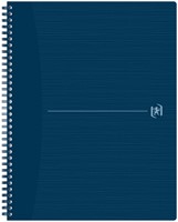 Spiraalblok Oxford Origin A4+ lijn 140 pagina's 80gr blauw