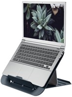 Laptopstandaard Leitz Ergo Cosy verstelbaar recyled grijs-1