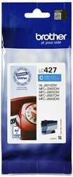 Inktcartridge Brother LC-427C blauw