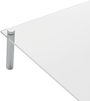 Notitiebord Nobo transparant acryl schuin A4-4