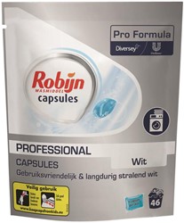 Wasmiddel Robijn Pro Formula capsules Wit 46 stuks