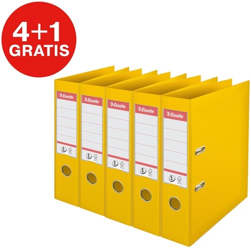 Ordner Esselte No 1 Power PP 75 mm geel 5 stuks-2