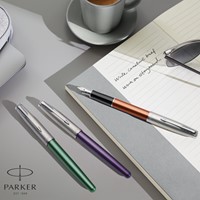Vulpen Parker Sonnet Essential violet lacquer CT fijn-3