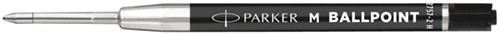 Balpenvulling Parker Economic medium zwart blister à 2 stuks-2