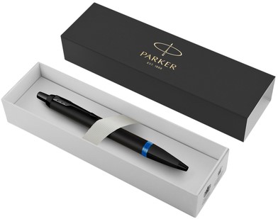 Balpen Parker IM black blue vibrant ring medium-3
