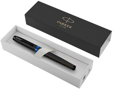 Vulpen Parker IM black blue vibrant ring medium-2