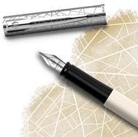 Vulpen Waterman Allure DeLuxe white fijn-3