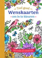 Wenskaarten om in te kleuren - Feel good