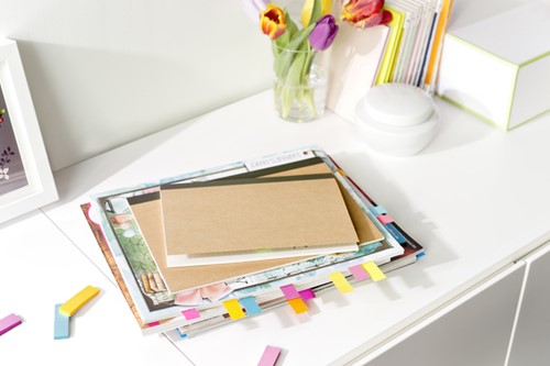 Markeerstrook Post-it 670 15x50mm Beachside 5 stuks-2