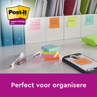 Memoblok Post-it 654 RSS12COL 76x76mm recycled colour notes pastel 12 stuks-1