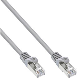 Kabel InLine Cat5e U UTP 2 meter grijs