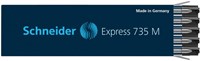Balpenvulling Schneider 735 Express 1.0mm zwart-2