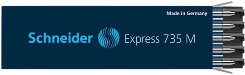 Balpenvulling Schneider 735 Express 1.0mm zwart-2
