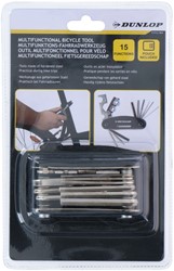 Fietsgereedschap Dunlop met 15 functies