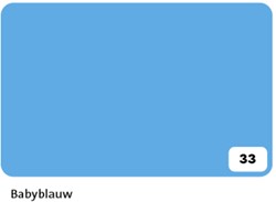 Fotokarton Folia 2zijdig 50x70cm 300gr nr33 babyblauw
